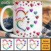 Personalized Gift For Grandma 2 Heart Mug 32721 1