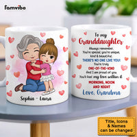 Personalized To My Granddaughter You Are Unique 3D Inflated Print Mug 32727 thumb 1