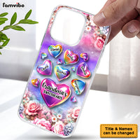 Personalized Grandma's Sweethearts Clear Phone Case 32732 thumb 1