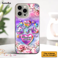 Personalized Grandma's Sweethearts Clear Phone Case 32732 thumb 1