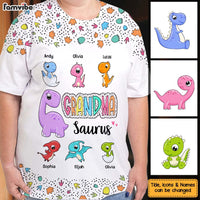Personalized Gift For Grandma Saurus All-over Print T Shirt - Hoodie - Sweatshirt 32734 thumb 1