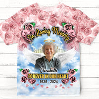 Custom In Loving Memory Memorial All-over Print T Shirt - Hoodie - Sweatshirt 32735 thumb 1