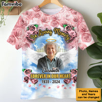 Custom In Loving Memory Memorial All-over Print T Shirt - Hoodie - Sweatshirt 32735 thumb 1