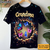Personalized Gift For Grandma Butterfly 3D Effect All-over Print T Shirt - Hoodie - Sweatshirt 32738 1