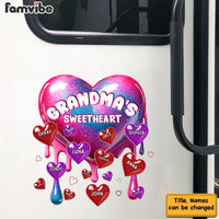 Personalized Gift For Grandma's Sweethearts Photo Car Decal 32739 thumb 1