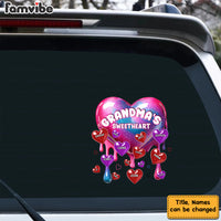 Personalized Gift For Grandma's Sweethearts Photo Car Decal 32739 thumb 1