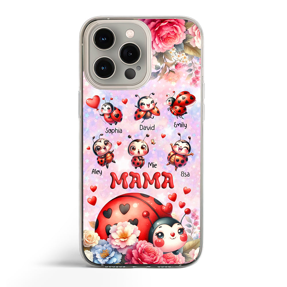 Personalized Gift For Grandma Clear Phone Case 32744 Primary Mockup