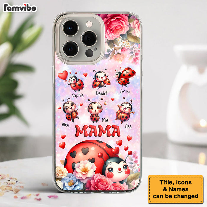 Personalized Gift For Grandma Clear Phone Case 32744 1