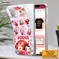 Personalized Gift For Grandma Clear Phone Case 32744 thumb 1