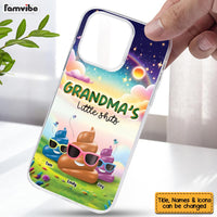Personalized Gift For Grandma Funny Little Things Clear Phone Case 32761 thumb 1