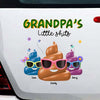 Personalized Gift For Grandpa's Little Sh*ts Photo Decal 32764 1