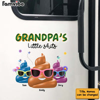 Personalized Gift For Grandpa's Little Sh*ts Photo Decal 32764 thumb 1