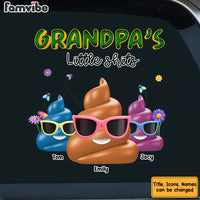 Personalized Gift For Grandpa's Little Sh*ts Photo Decal 32764 thumb 1