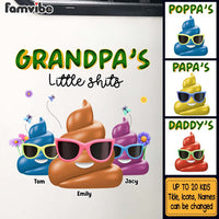 Personalized Gift For Grandpa's Little Sh*ts Photo Decal 32764 thumb 1