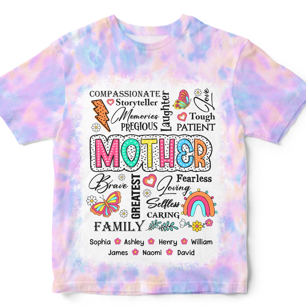 Personalized Gift For Mom All-over Print T Shirt - Hoodie - Sweatshirt 32770 Primary Mockup