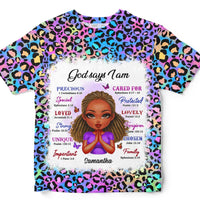 Personalized Gift For Daughter God Says I Am All-over Print T Shirt - Hoodie - Sweatshirt 32772 thumb 1