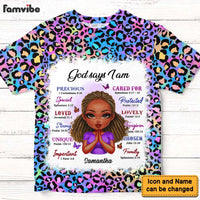 Personalized Gift For Daughter God Says I Am All-over Print T Shirt - Hoodie - Sweatshirt 32772 thumb 1