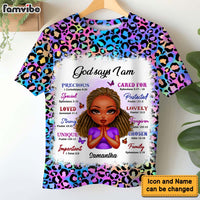 Personalized Gift For Daughter God Says I Am All-over Print T Shirt - Hoodie - Sweatshirt 32772 thumb 1
