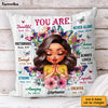 Personalized Gift For Daughter You Are Bible Verses Pillow 32776 1