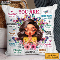 Personalized Gift For Daughter You Are Bible Verses Pillow 32776 thumb 1
