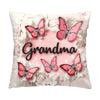 Personalized Gift For Grandma Crack In A Wall Butterfly Print Pillow 32779 1