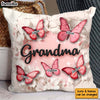 Personalized Gift For Grandma Crack In A Wall Butterfly Print Pillow 32779 1