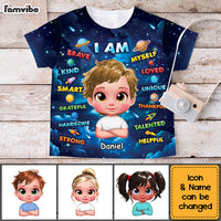 Personalized Gift For Grandson I Am 3D Print All-over Print Kids Shirt 32781 thumb 1