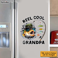 Personalized Gift For Grandpa Reel Cool Grandpa Photo Decal 32798 thumb 1