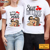 Personalized Gift For Couple Still In Love With Her Couple T Shirt 32799 1