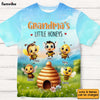Personalized Gift For Grandma Little Honeys All-over Print T Shirt - Hoodie - Sweatshirt 32803 1