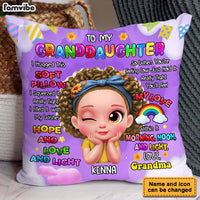 Personalized Gift For Granddaughter Hug This Pillow 32804 thumb 1