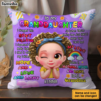 Personalized Gift For Granddaughter Hug This Pillow 32804 thumb 1