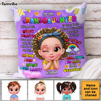 Personalized Gift For Granddaughter Hug This Pillow 32804 thumb 1