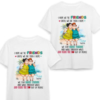Personalized Gift For Friends Sisters Funny Couple T Shirt 32807 thumb 1