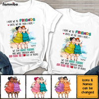 Personalized Gift For Friends Sisters Funny Couple T Shirt 32807 thumb 1