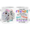 Personalized Gift for Sisters Ghost Friends Mug 32815 1