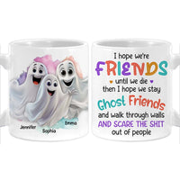 Personalized Gift for Sisters Ghost Friends Mug 32815 thumb 1