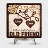 Personalized Gift For Friends Long Time Grow 2 Layered Wooden Plaque32818 1