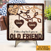 Personalized Gift For Friends Long Time Grow 2 Layered Wooden Plaque32818 1