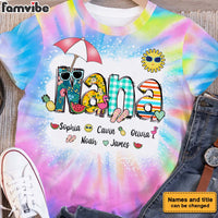Personalized Gift For Grandma Summer Holiday All-over Print T Shirt 32822 thumb 1