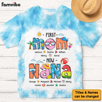 Personalized Gift For Grandma First Now Summer Holiday All-over Print T Shirt - Hoodie - Sweatshirt 32823 thumb 1
