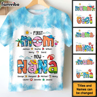 Personalized Gift For Grandma First Now Summer Holiday All-over Print T Shirt - Hoodie - Sweatshirt 32823 thumb 1