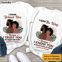 Personalized Gift For Couple Lead The Way Boho Style Couple T Shirt 32827 thumb 1