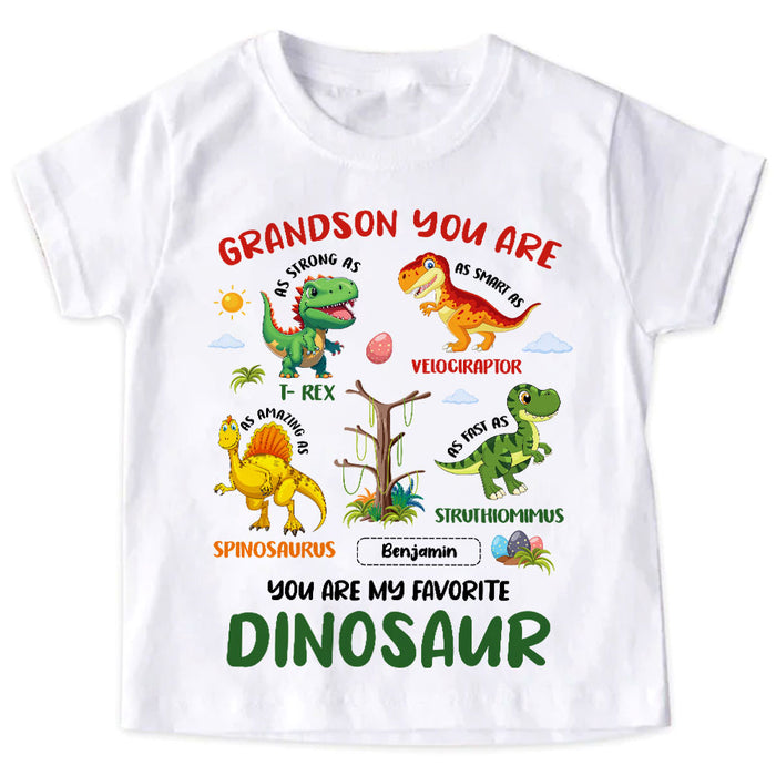 Personalized Gift For Grandson You Are Dinosaur Kid T Shirt - Kid Hoodie - Kid Sweatshirt 32828 1