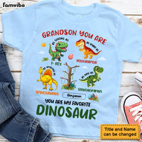 Personalized Gift For Grandson You Are Dinosaur Kid T Shirt - Kid Hoodie - Kid Sweatshirt 32828 thumb 1