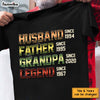 Personalized Gift For Grandpa Husband Legend Shirt - Hoodie - Sweatshirt 32829 1
