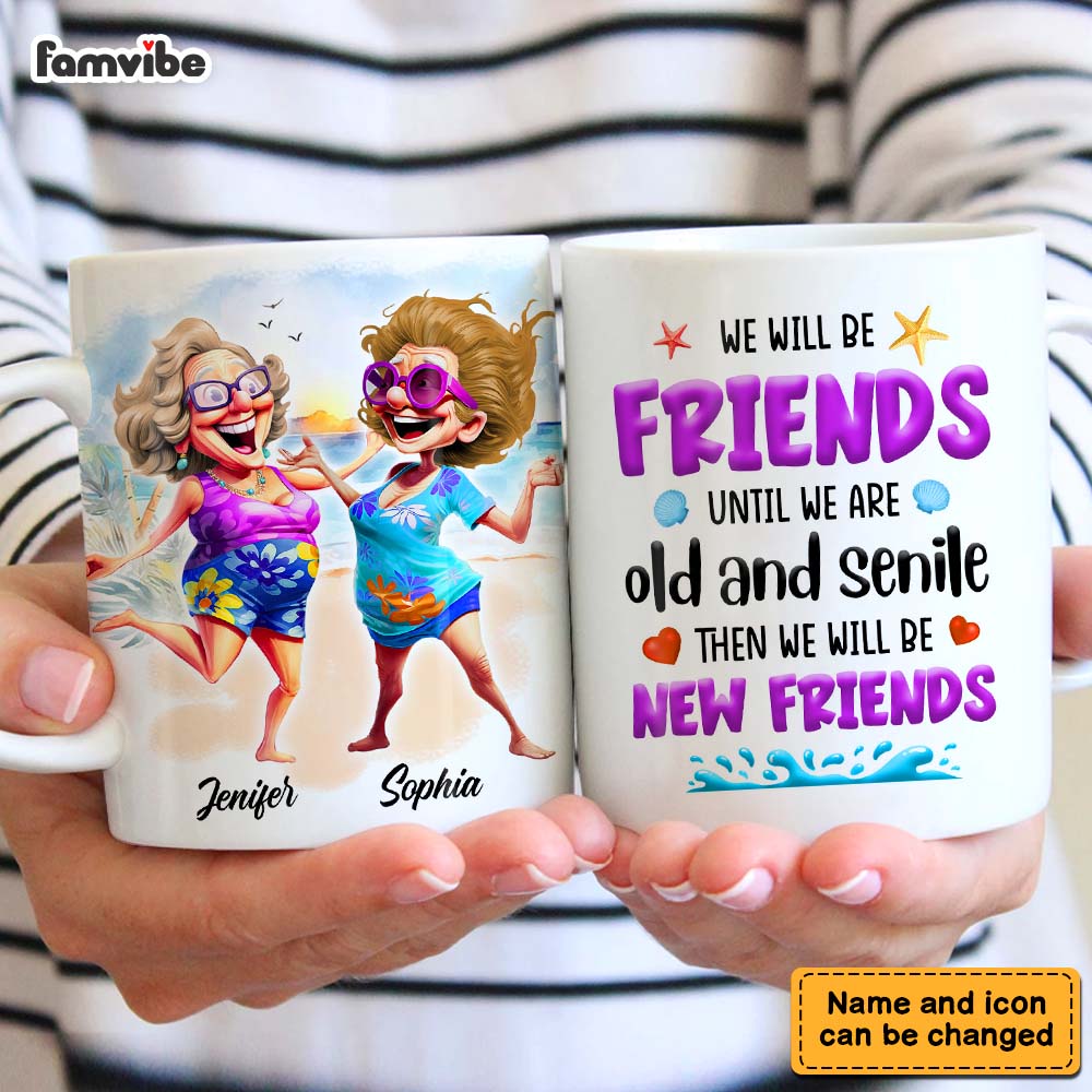Personalized Gift For Friends We'll Be Friends Mug 32832 Primary Mockup