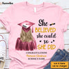 Personalized Gift For Daughter She Did It Graduation Shirt - Hoodie - Sweatshirt 32843 1