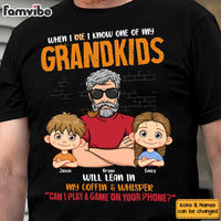 Personalized  Funny Shirt For Grandpa Man And Kids Shirt - Hoodie - Sweatshirt 32847 thumb 1
