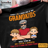 Personalized  Funny Shirt For Grandpa Man And Kids Shirt - Hoodie - Sweatshirt 32847 thumb 1